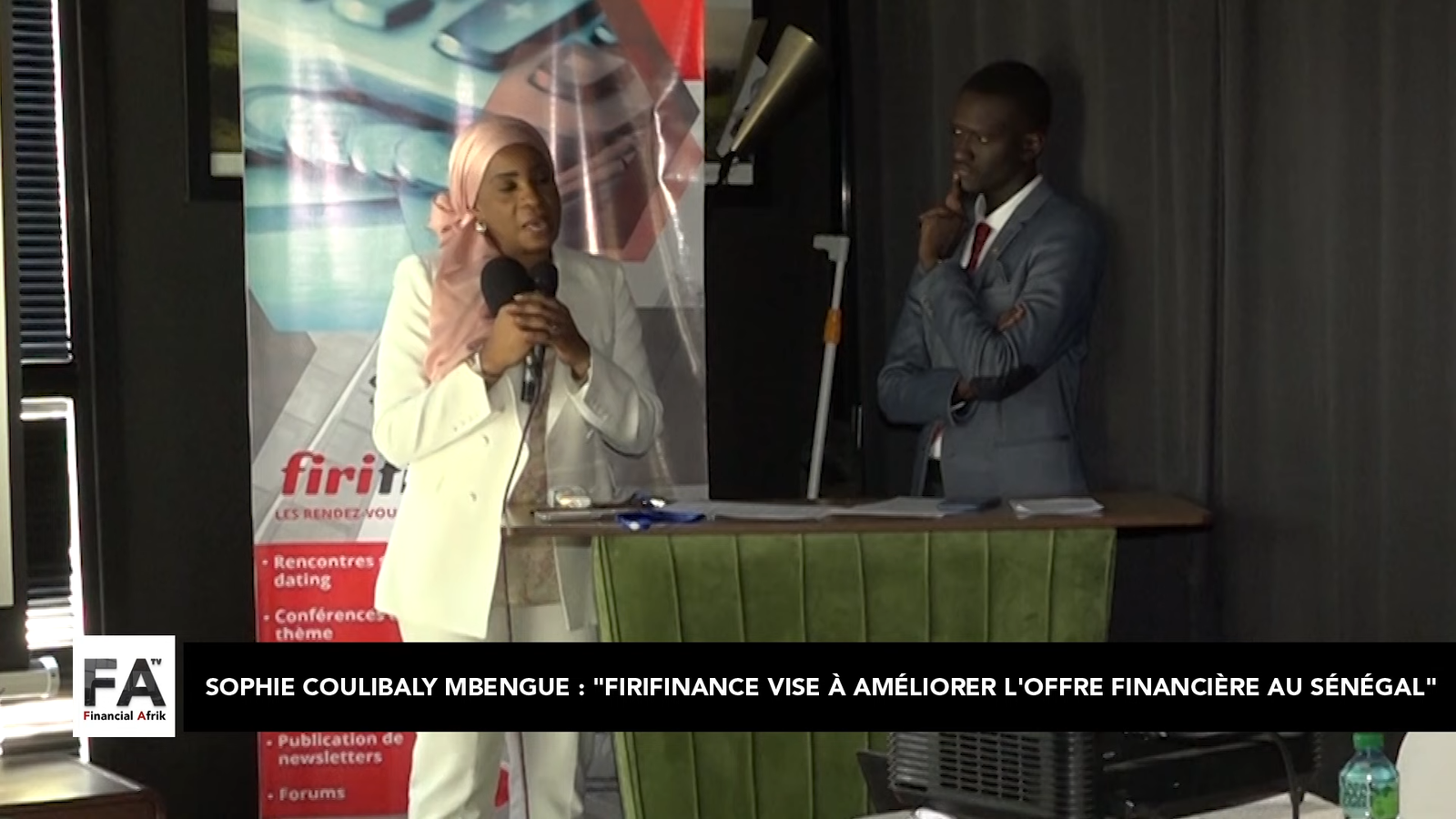 Sophie Coulibaly Mbengue : "FiriFinance vise à améliorer l'offre financière au Sénégal"